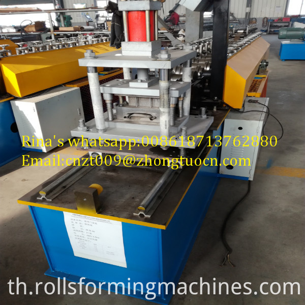 เครื่องม้วนชัตเตอร์ 6 shutter door roll forming machine 6